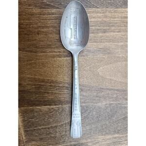 Vintage New York 1939 Worlds Fair Hall of Medicine Souvenir Spoon